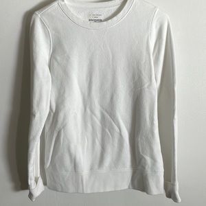 White Tek Gear Sweatshirt, Size: S